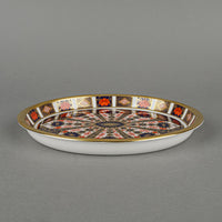 ROYAL CROWN DERBY Old Imari 1128 Oval Tray