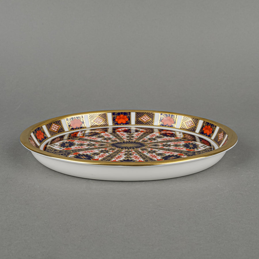 ROYAL CROWN DERBY Old Imari 1128 Oval Tray