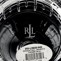 RALPH LAUREN Cocktail Party Crystal Wine Decanter And Stopper