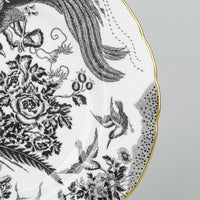 ROYAL CROWN DERBY Black Aves Dinner Plate