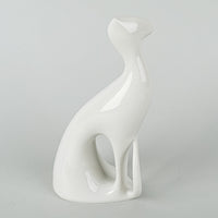 ROYAL DUX Jaroslav Jezek Figurine White Cat 680