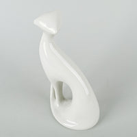 ROYAL DUX Jaroslav Jezek Figurine White Cat 680