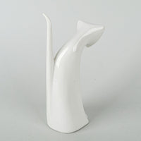 ROYAL DUX Jaroslav Jezek Figurine White Cat 859