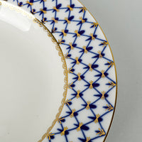 LOMONOSOV Cobalt Net Soup Plates Set of 2