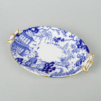 ROYAL CROWN DERBY Mikado Gravy Boat And Stand