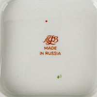 LOMONOSOV Cobalt Net Square Bowl