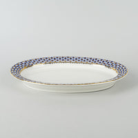 LOMONOSOV Cobalt Net Platter