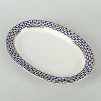 LOMONOSOV Cobalt Net Platter