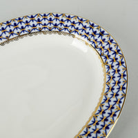LOMONOSOV Cobalt Net Platter