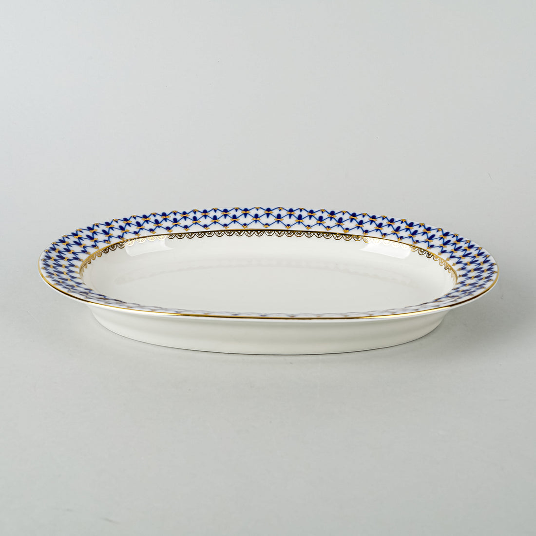 LOMONOSOV Cobalt Net Platter