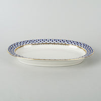 LOMONOSOV Cobalt Net Platter