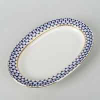 LOMONOSOV Cobalt Net Platter