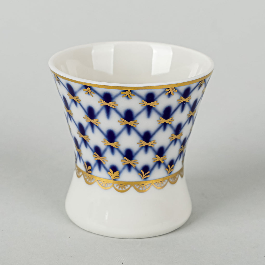 LOMONOSOV Cobalt Net Egg Cups Set Of 6