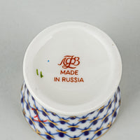 LOMONOSOV Cobalt Net Egg Cups Set Of 6