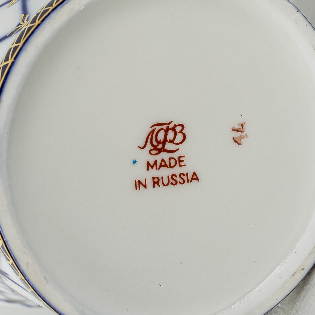 LOMONOSOV Cobalt Net Mug