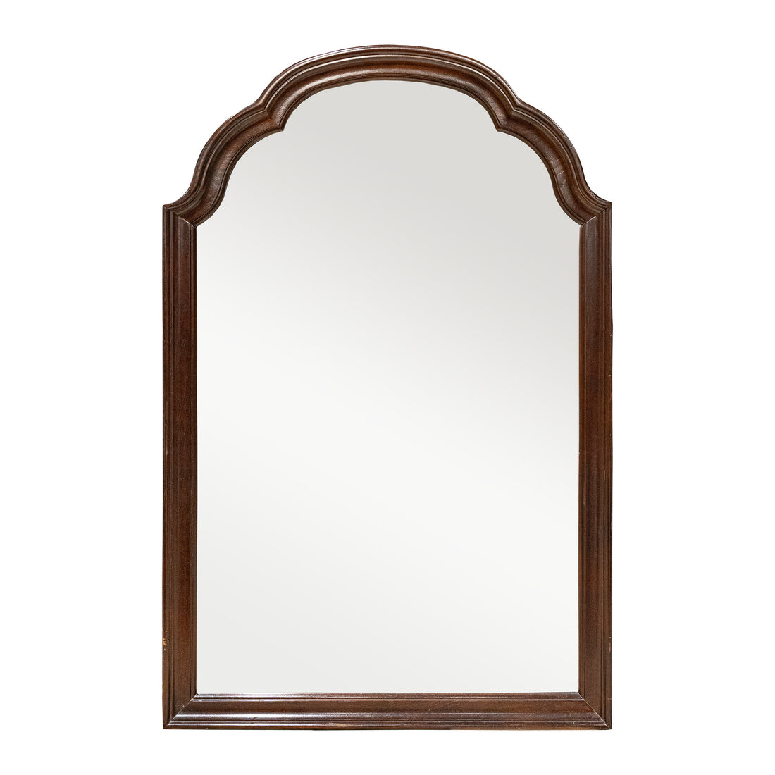 Wood Frame Arch Top Mirror