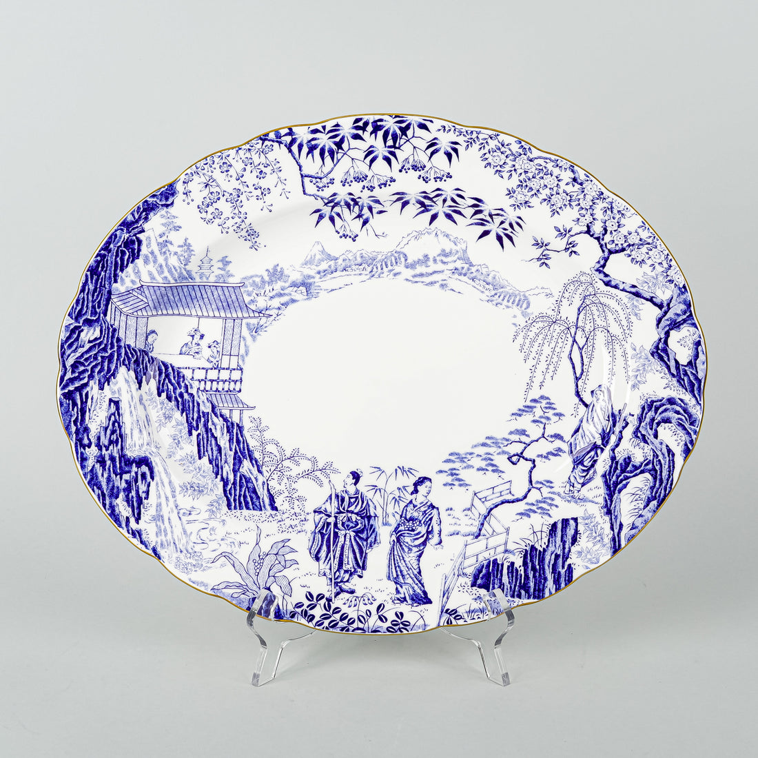 ROYAL CROWN DERBY Mikado Platter