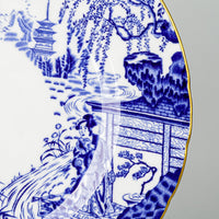 ROYAL CROWN DERBY Mikado Dinner Plates Set Of 2