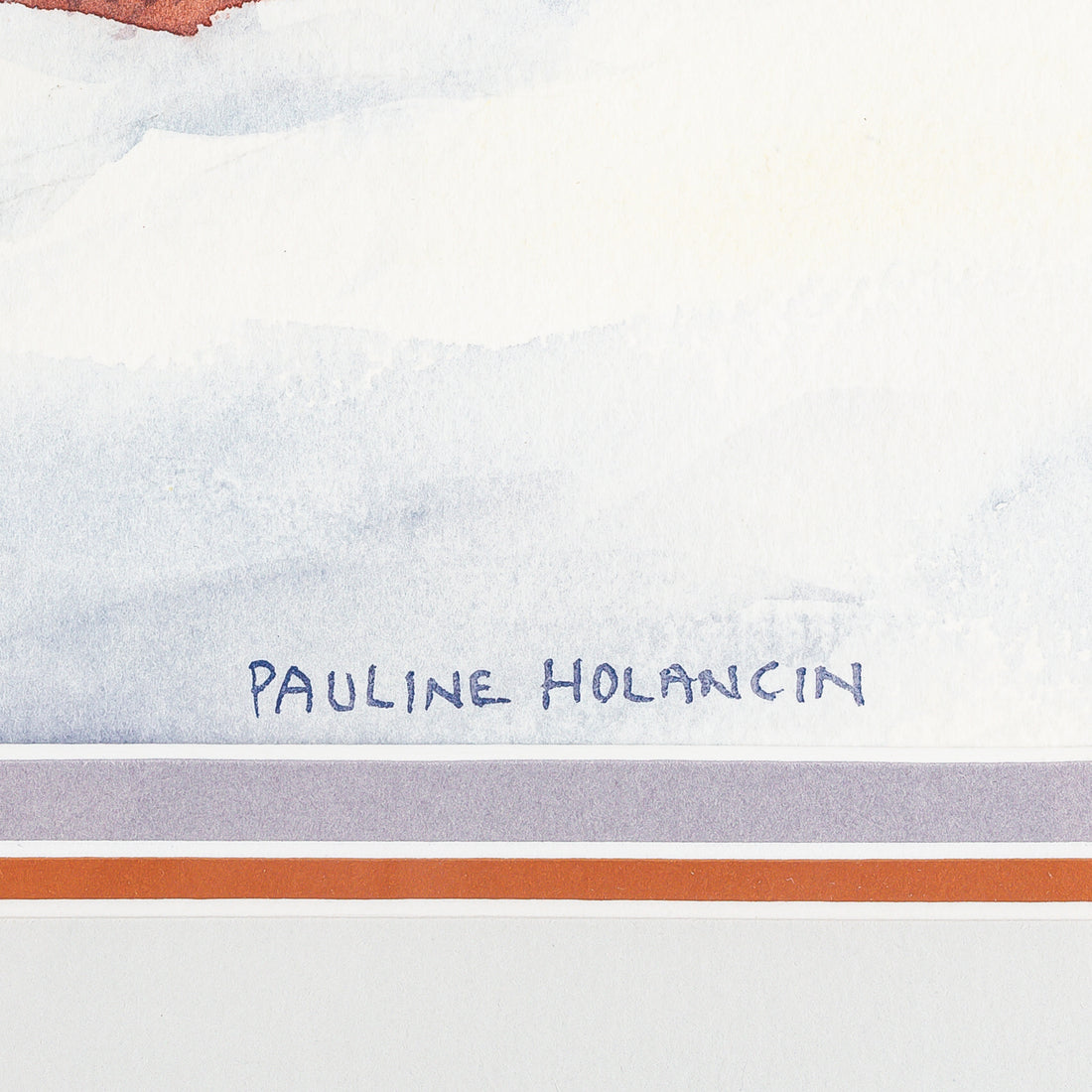 Pauline Holancin Kulha (Canadian 1933-2023) Winter Landscape