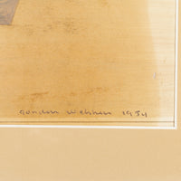 Gordon McKinley Webber (Canadian 1909-1965) "Theme & Variations" #10