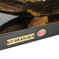 PAOLO GRANCHI Metal Decor Fish Sculpture