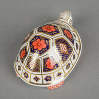 ROYAL CROWN DERBY Paperweight Turtle