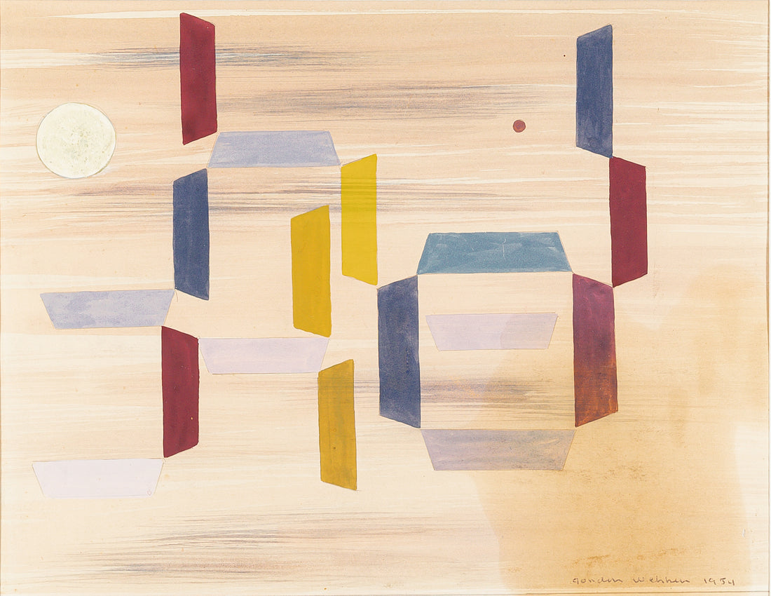 Gordon McKinley Webber (Canadian 1909-1965) "Theme & Variations" #10