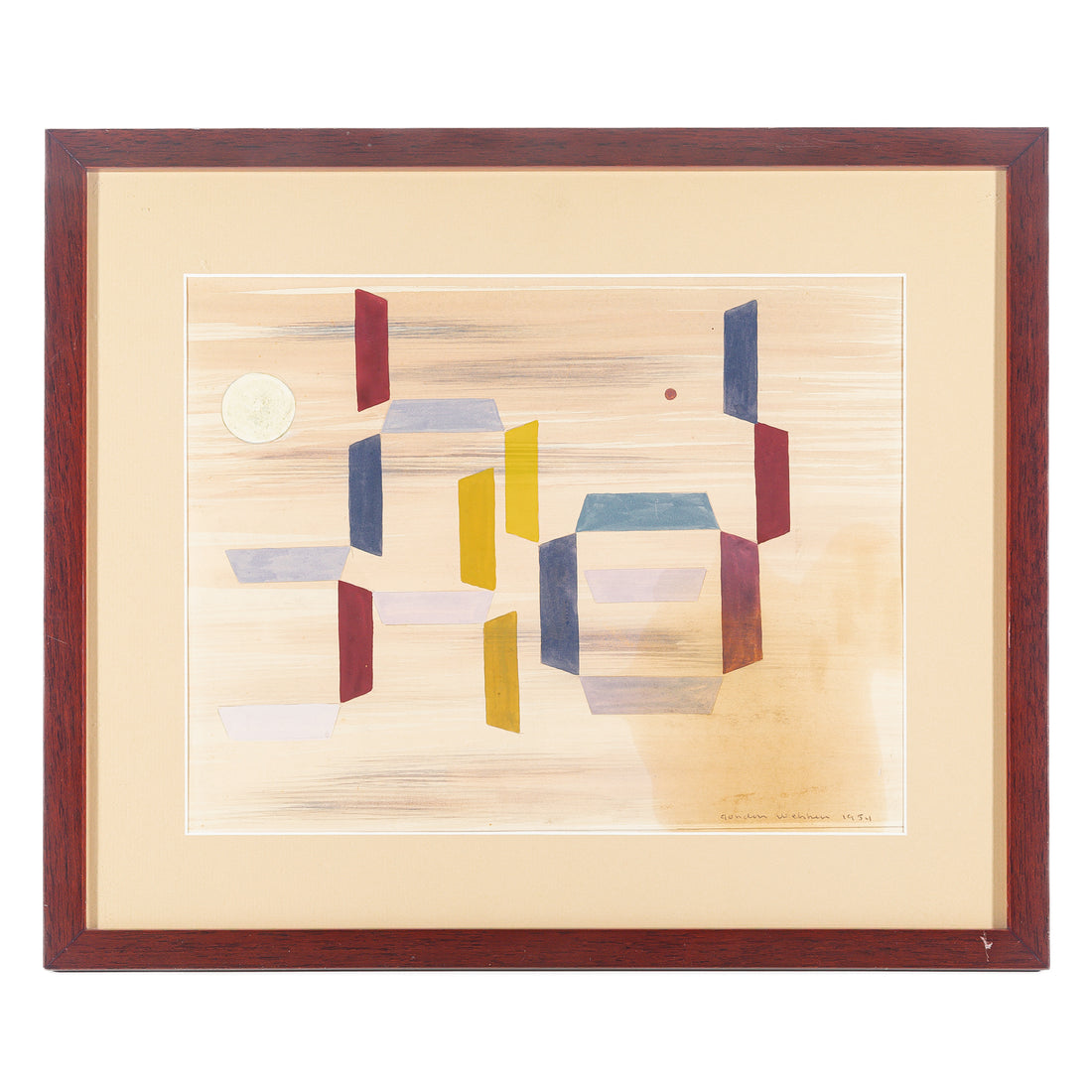 Gordon McKinley Webber (Canadian 1909-1965) "Theme & Variations" #10