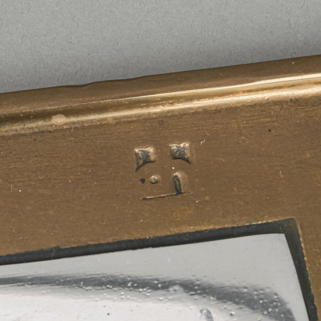 DAVID MARSHALL Brutalist Bronze And Aluminum Tray