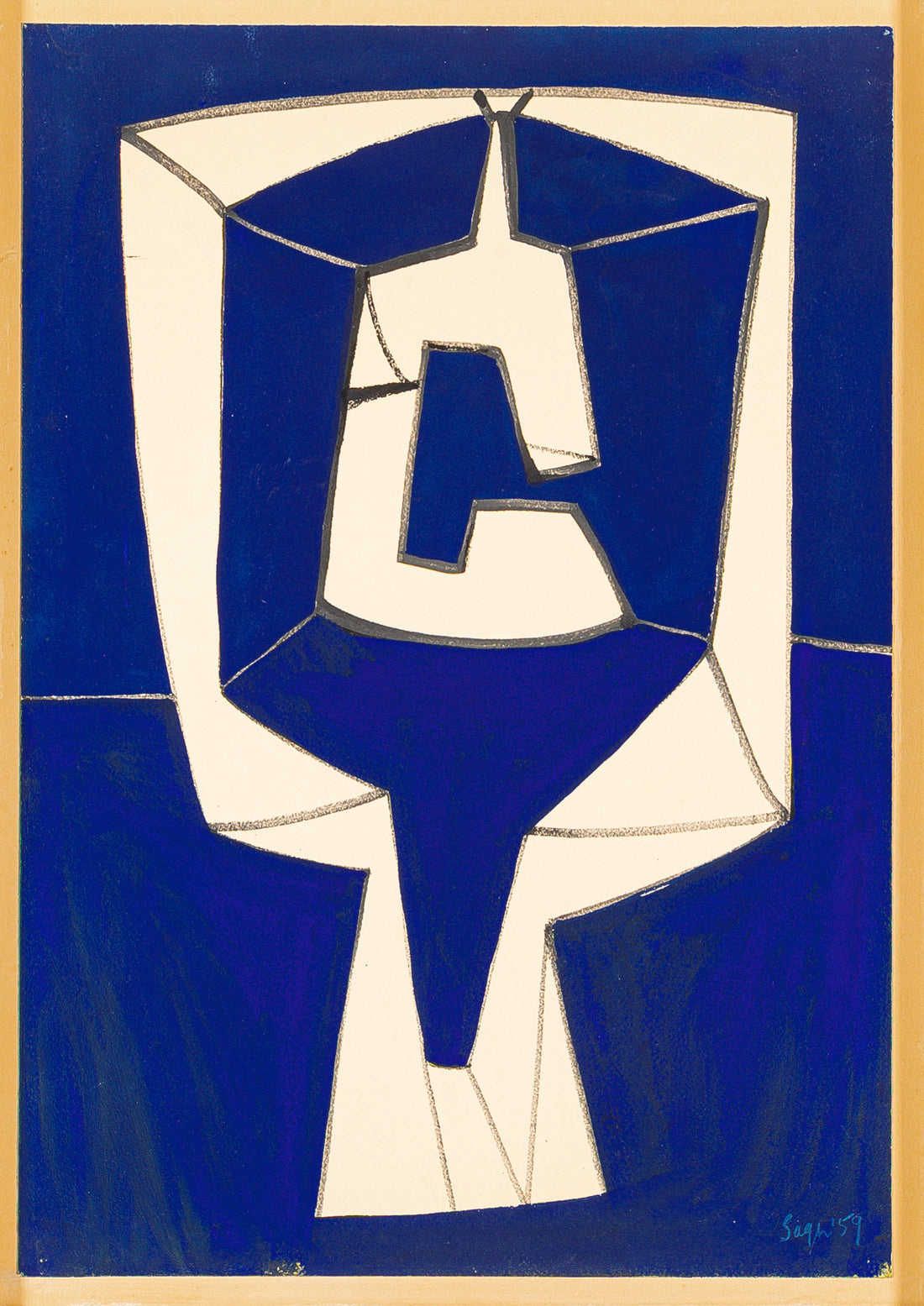 Peter Sager (Canadian 1920-1985) Untitled Abstract