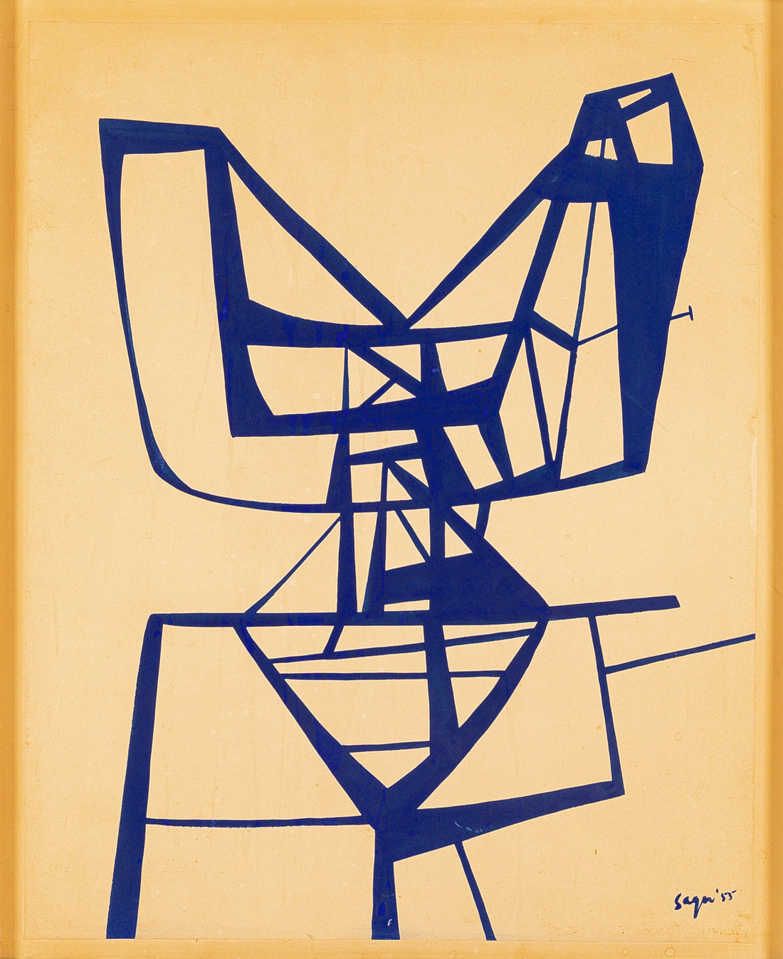 Peter Sager (Canadian 1920-1985) Untitled Abstract