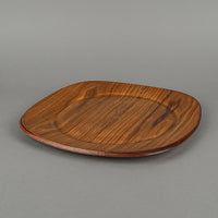 DANSK Wood Company Teak Square Chargers Set Of 4