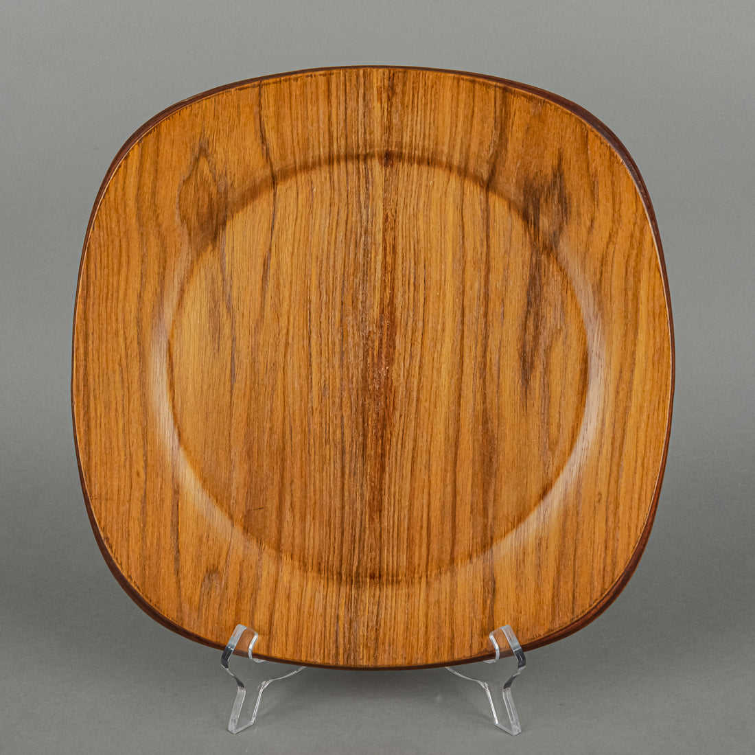 DANSK Wood Company Teak Square Chargers Set Of 4