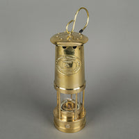 E THOMAS & WILLIAMS Cambrian Welsh Miners Lamp