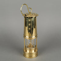 E THOMAS & WILLIAMS Cambrian Welsh Miners Lamp