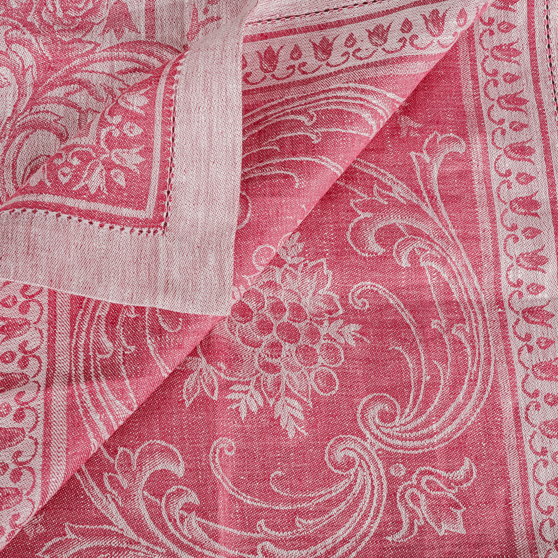 Rose Jacquard Tablecloth