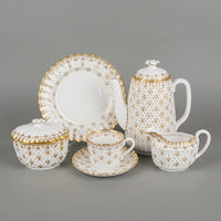 SPODE Fleur De Lys Y8063 Coffee Set 20pcs