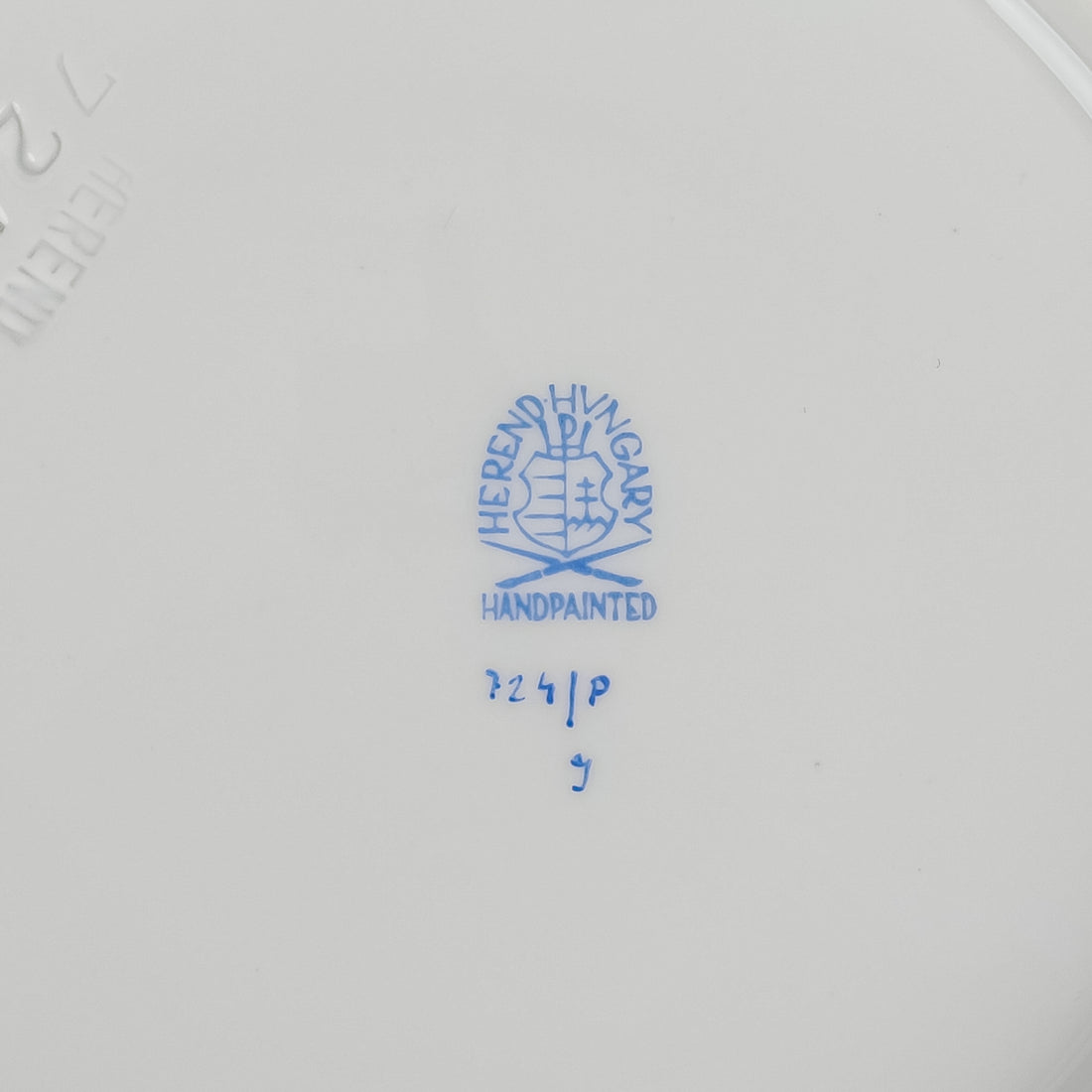 HEREND Indian Basket Pink Cup & Saucer 724