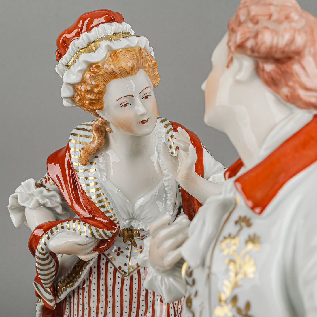 CARL THIEME Dresden Figurines Man 9298XS & Woman 9289XS