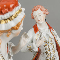 CARL THIEME Dresden Figurines Man 9298XS & Woman 9289XS