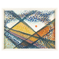 Gordon McKinley Webber (Canadian 1909-1965) "Highway 10, Montana, May 13/62"