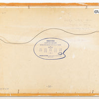 Gordon McKinley Webber (Canadian 1909-1965) "Highway 10, Montana, May 13/62"