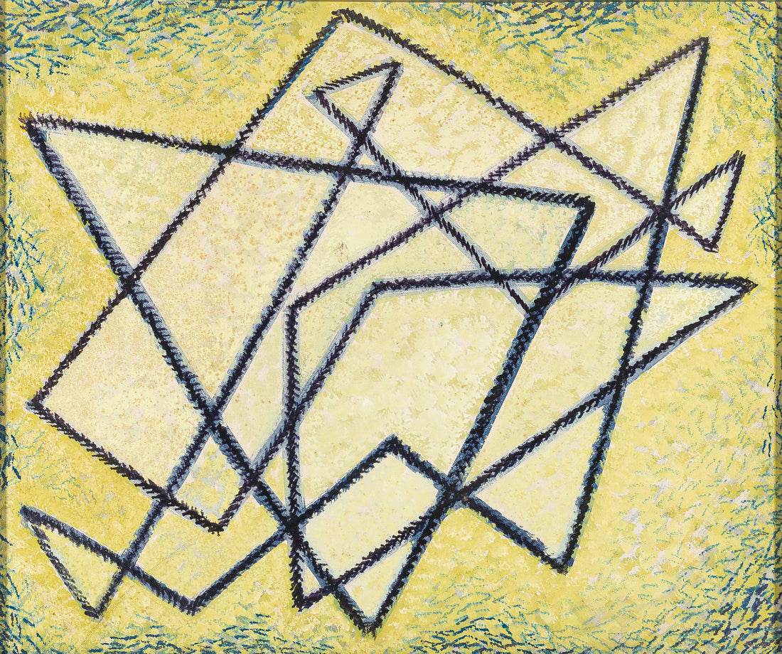 Gordon McKinley Webber (Canadian 1909-1965) "Incident Washington 1957-59"