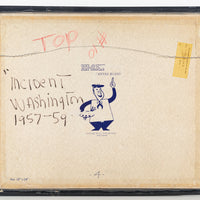 Gordon McKinley Webber (Canadian 1909-1965) "Incident Washington 1957-59"