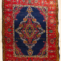 Hand Knotted Wool Hamadan Persian Rug          44"x60"