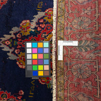 Hand Knotted Wool Hamadan Persian Rug          44"x60"