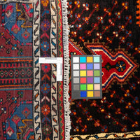 Hand Knotted Wool Isfahan Persian Rug            37"x68"