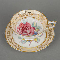 PARAGON Cup & Saucer A4307/5 Cabbage Rose