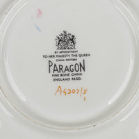 PARAGON Cup & Saucer A4307/5 Cabbage Rose