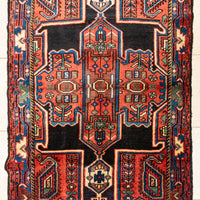 Hand Knotted Wool Zanjan Persian Runner